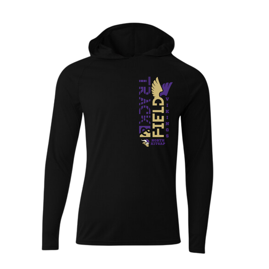 Vikings T&F Performance Long Sleeve - Hooded