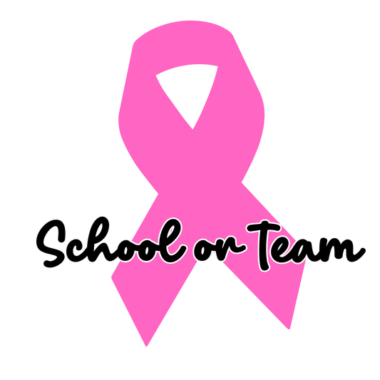 It's a beautiful day - Pink Out - Custom Mascot/School