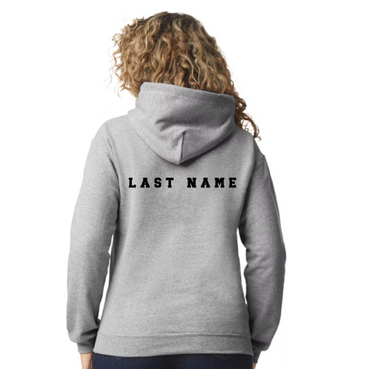 EJ Girls Basketball Team Sweatshirt - Click full details to add personalization