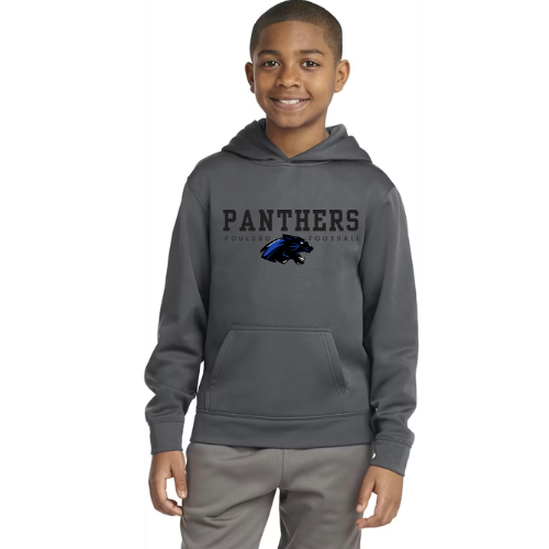 Panthers Football - Wicking Performance Hoodie - Youth & Adult