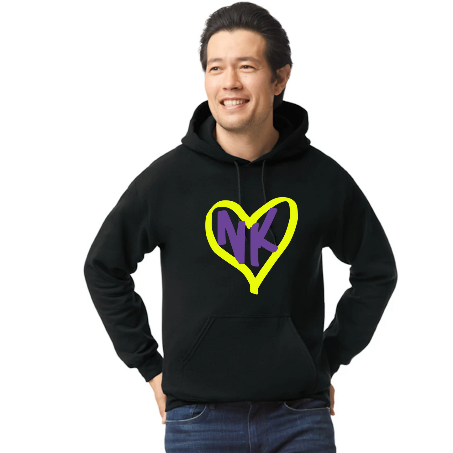 NK Cares Hoodie - High Viz