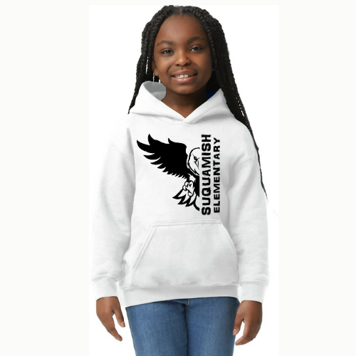 Suquamish Hoodie - Youth - Eagle Logo