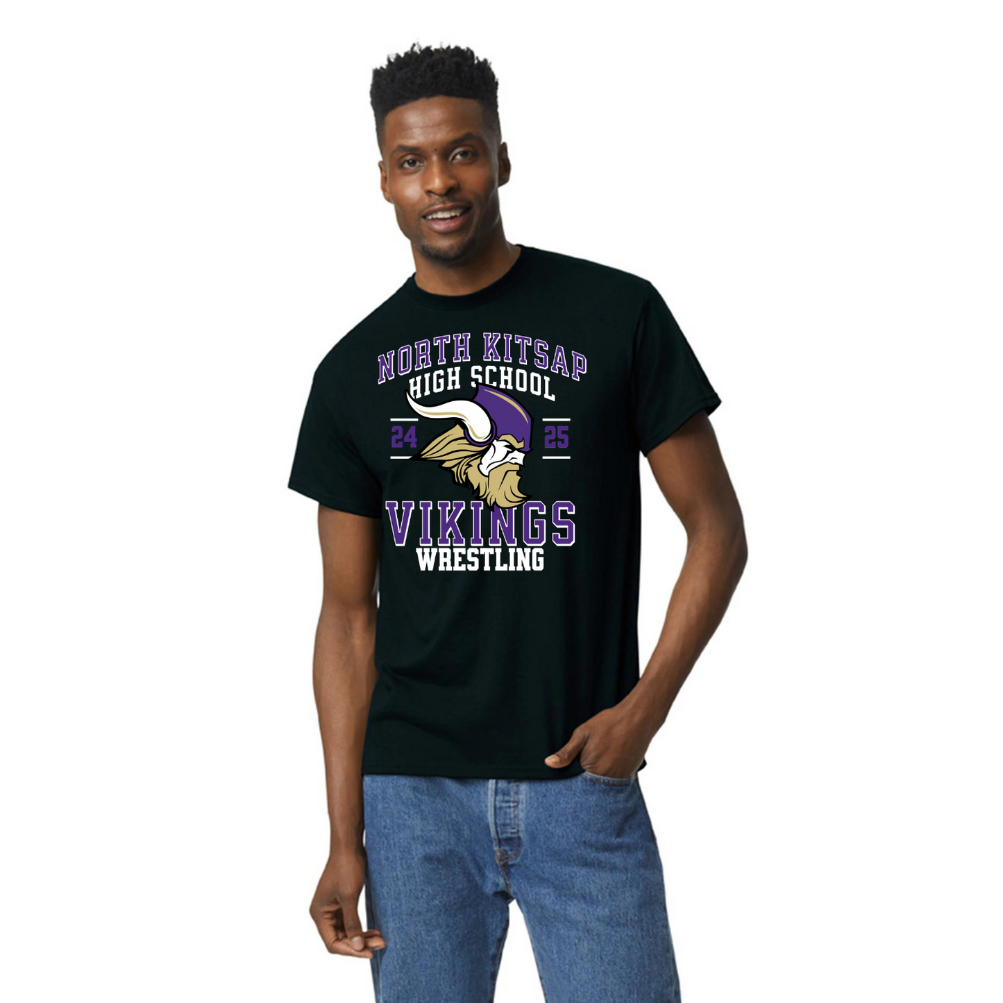 NK Wrestling vintage TShirt - unisex
