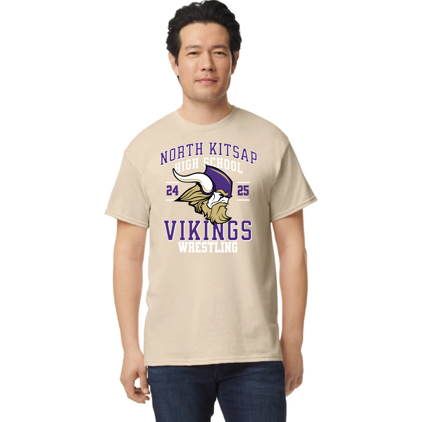 NK Wrestling vintage TShirt - unisex
