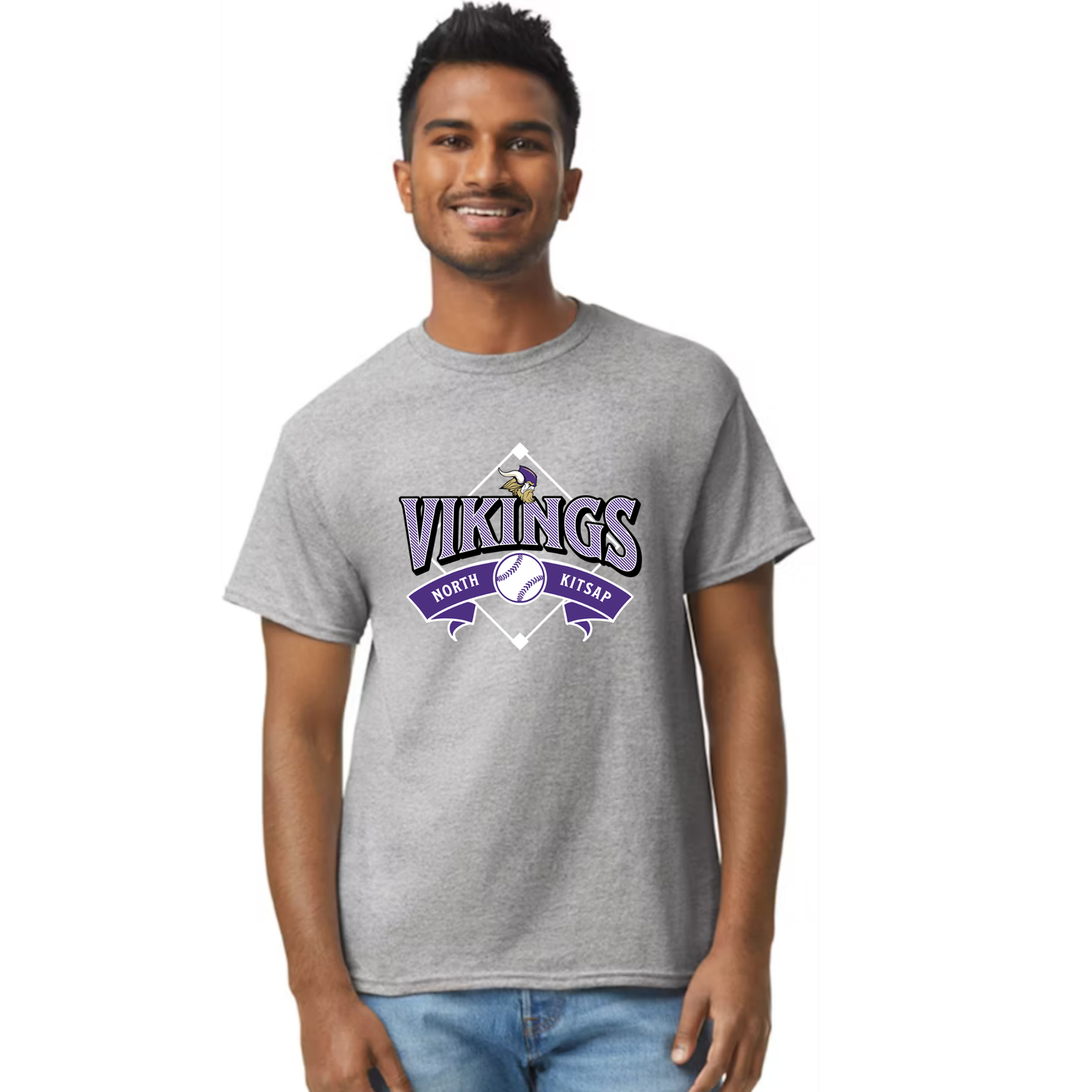 NK Baseball Unisex Tshirt - Diamond Logo