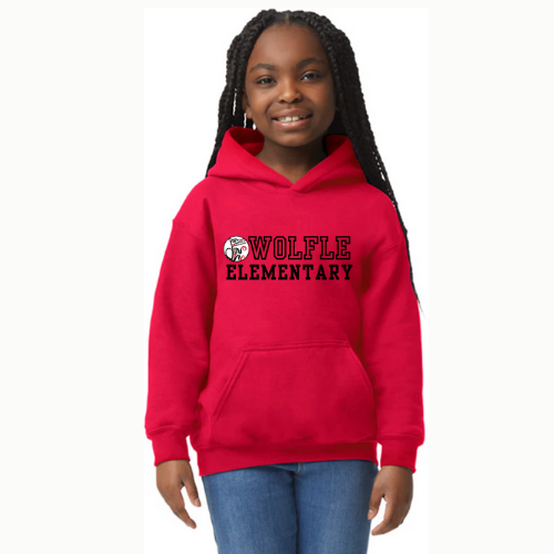 Wolfle Banner Hoodie - Youth