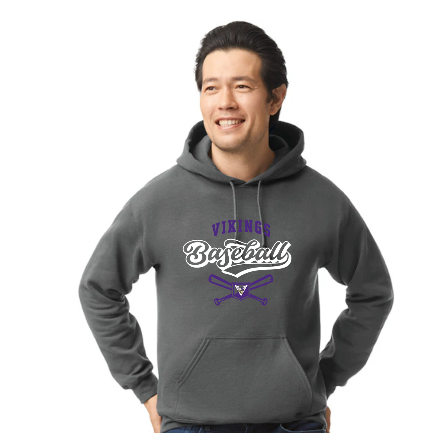 NK Baseball Banner Swoosh Logo - Hoodie