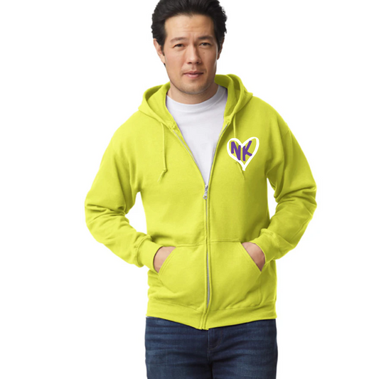 NK Cares full zip - High Viz