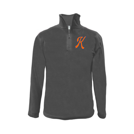 Kings K Logo - Micro Fleece 1/2 Zip Pullover