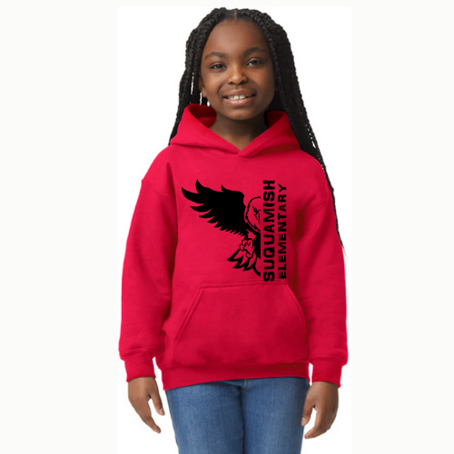 Suquamish Hoodie - Youth - Eagle Logo