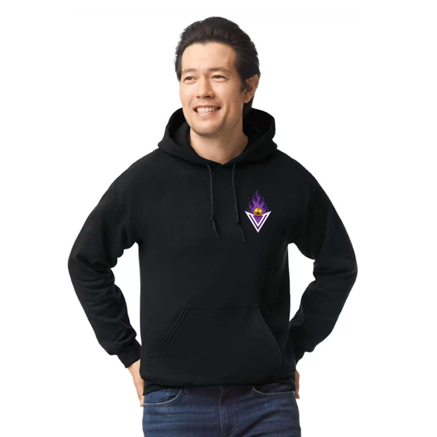 Vikings Girls Golf - Heavy Cotton Hoodie - unisex