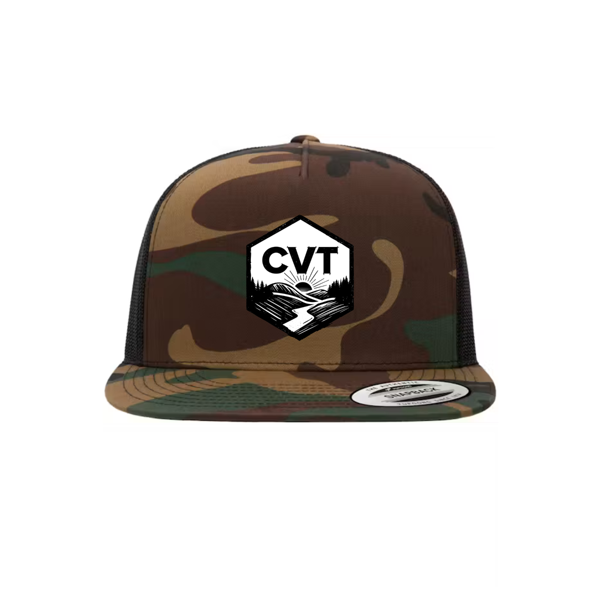 Chimacum CVT - Flat Bill trucker hat