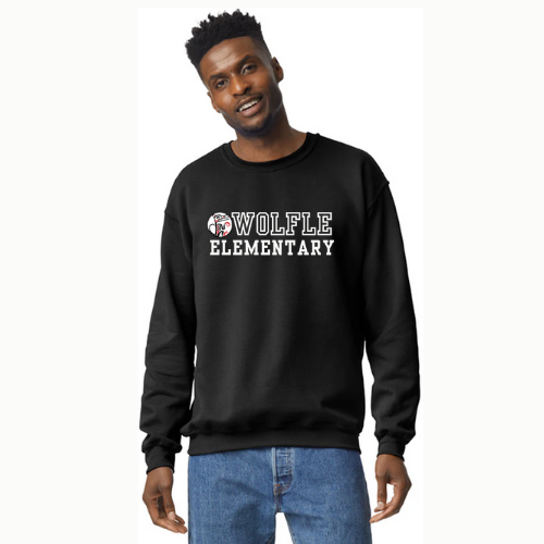 Wolfle Banner Crewneck