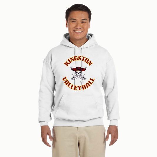 Kingston H.S Volleyball - Cotton Hoodie