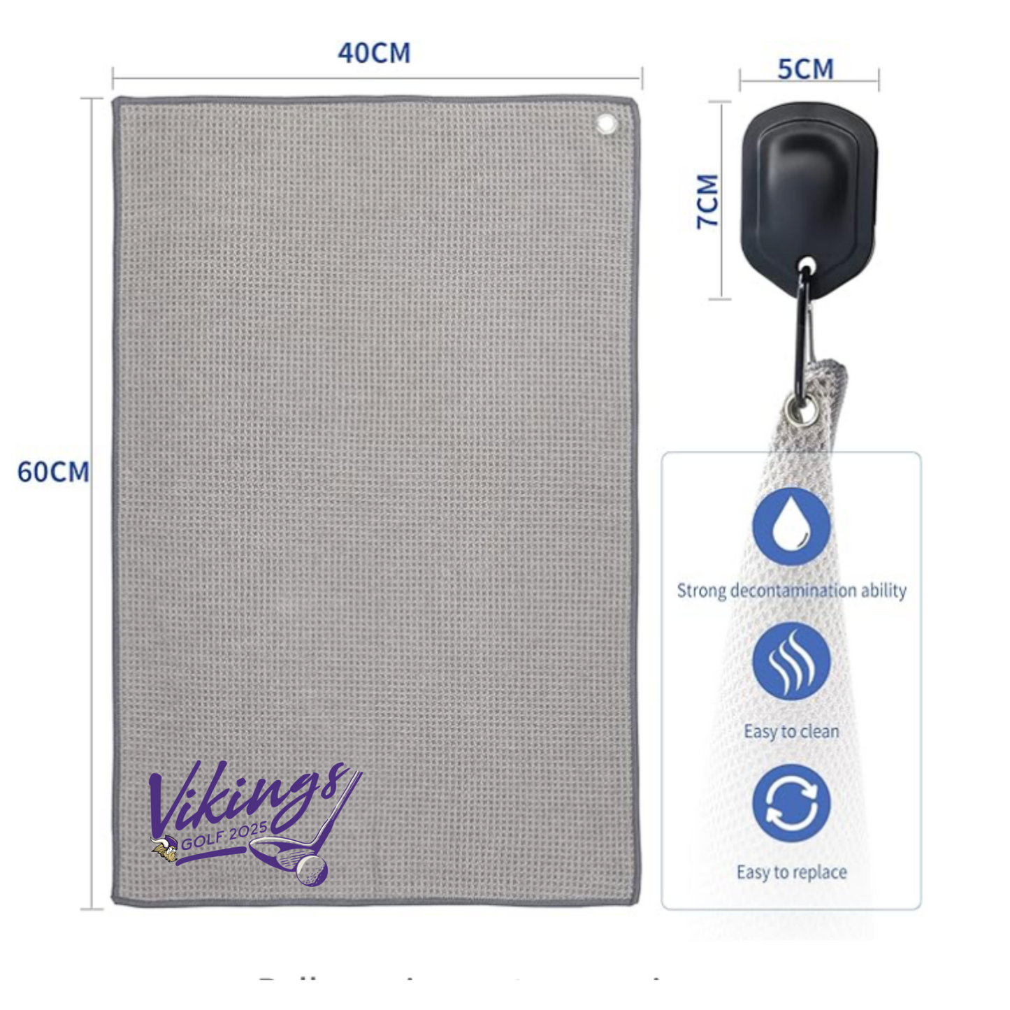 NK VIkings Golf Towel