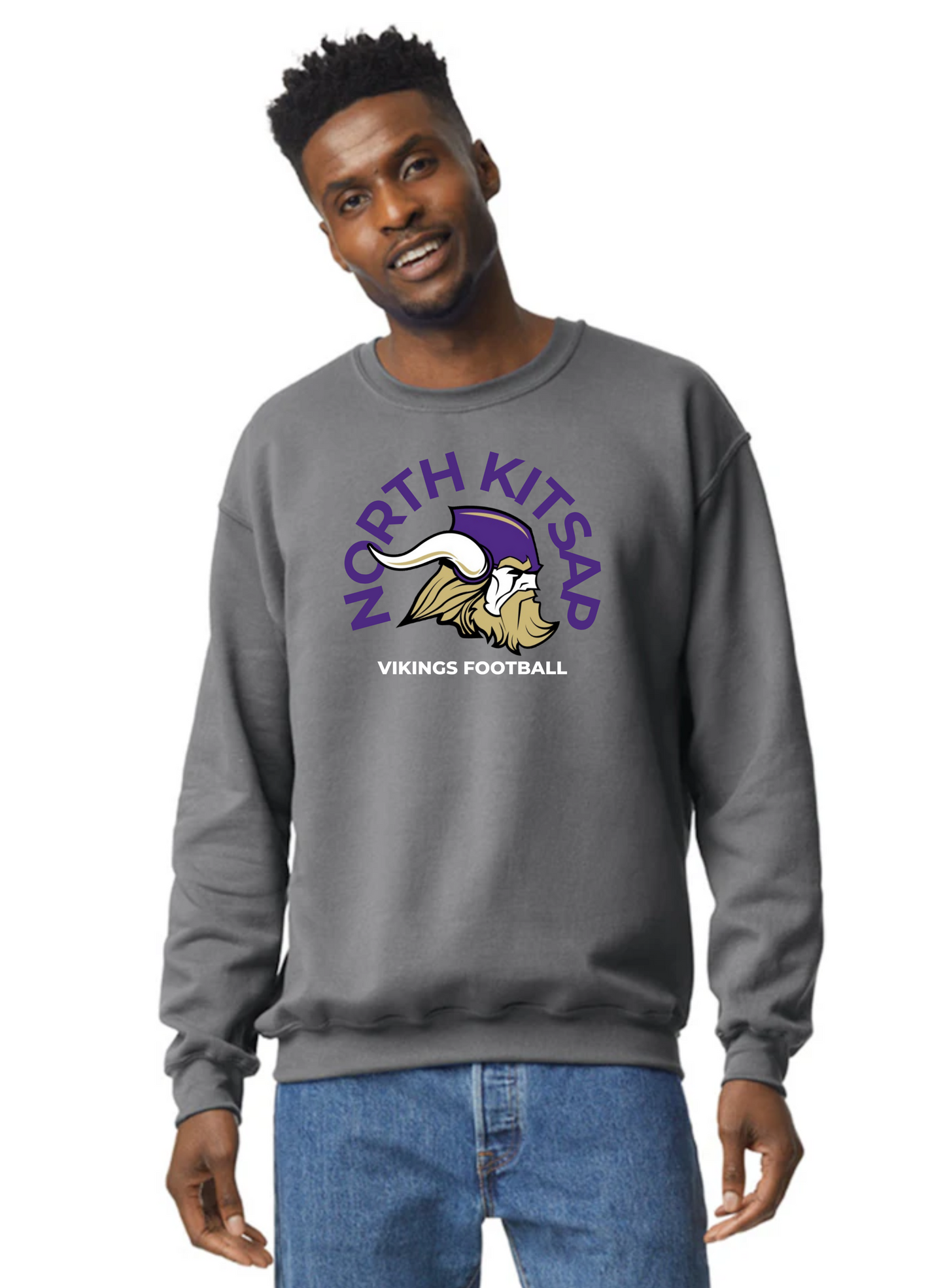 North Kitsap Football crewneck