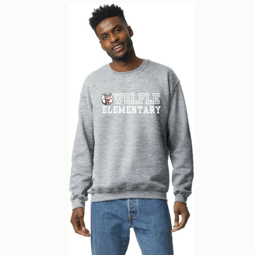 Wolfle Banner Crewneck