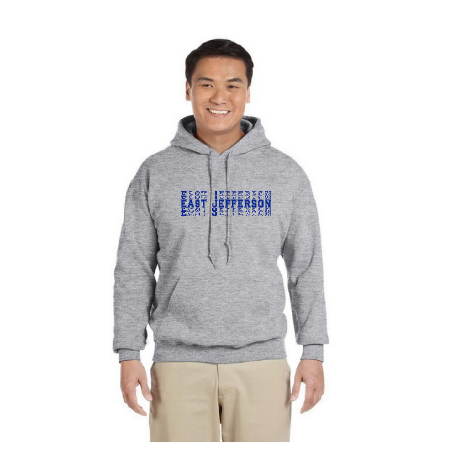EJLL - Stack Logo - Heavy Cotton Hoodie