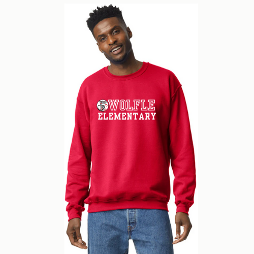 Wolfle Banner Crewneck
