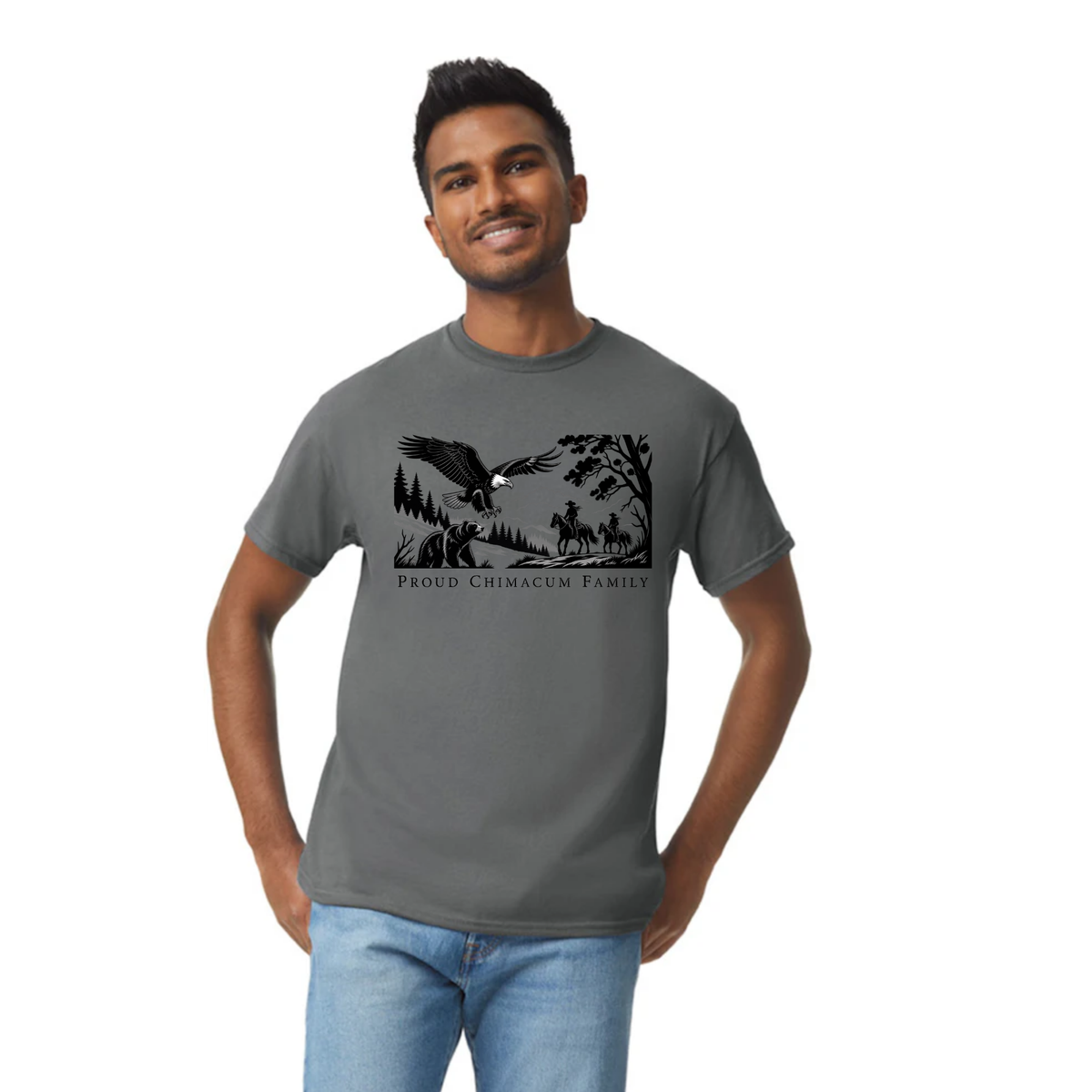 Proud Chimacum Family - Unisex Adult Tshirt