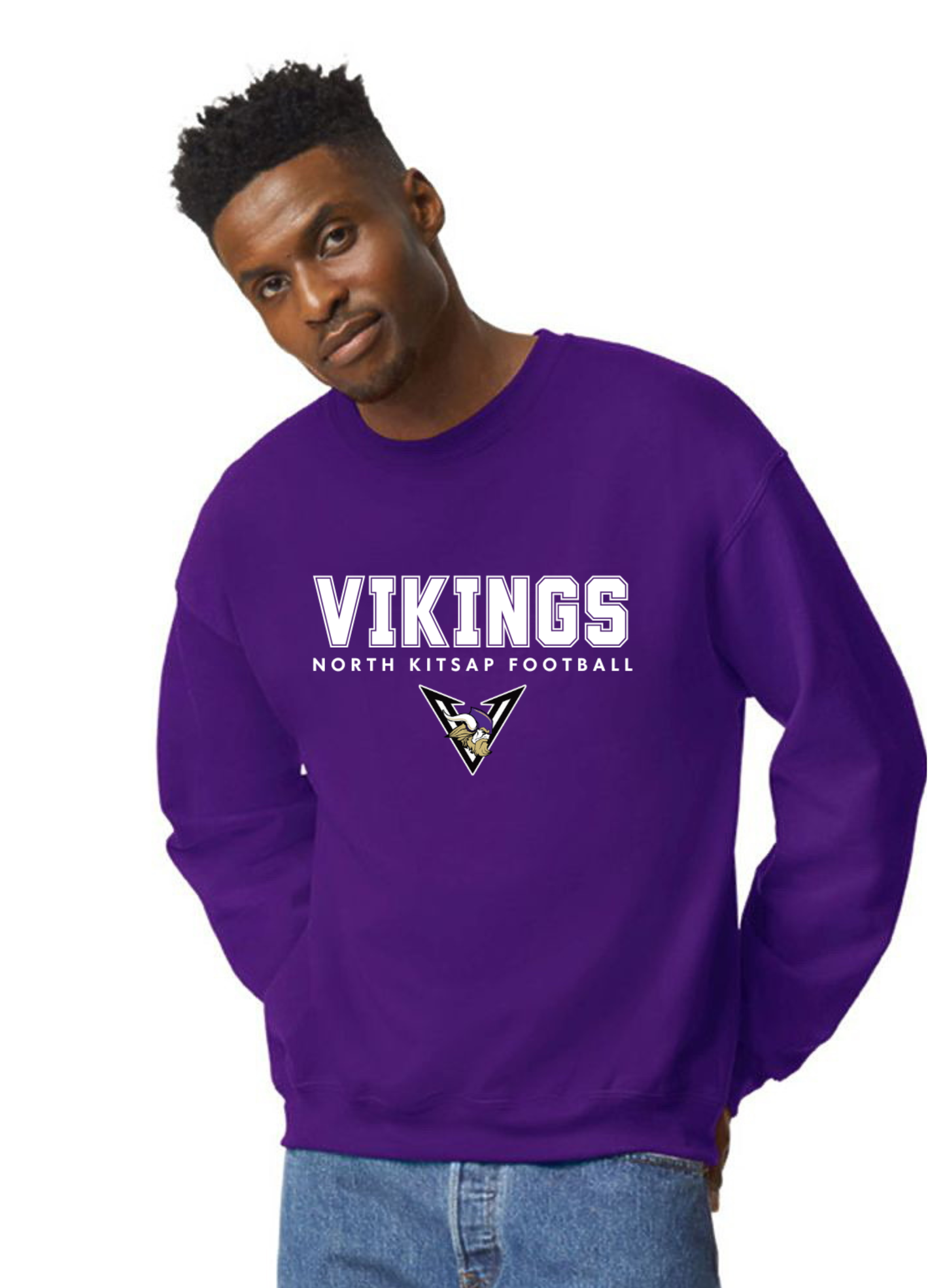 Vikings Football crewneck