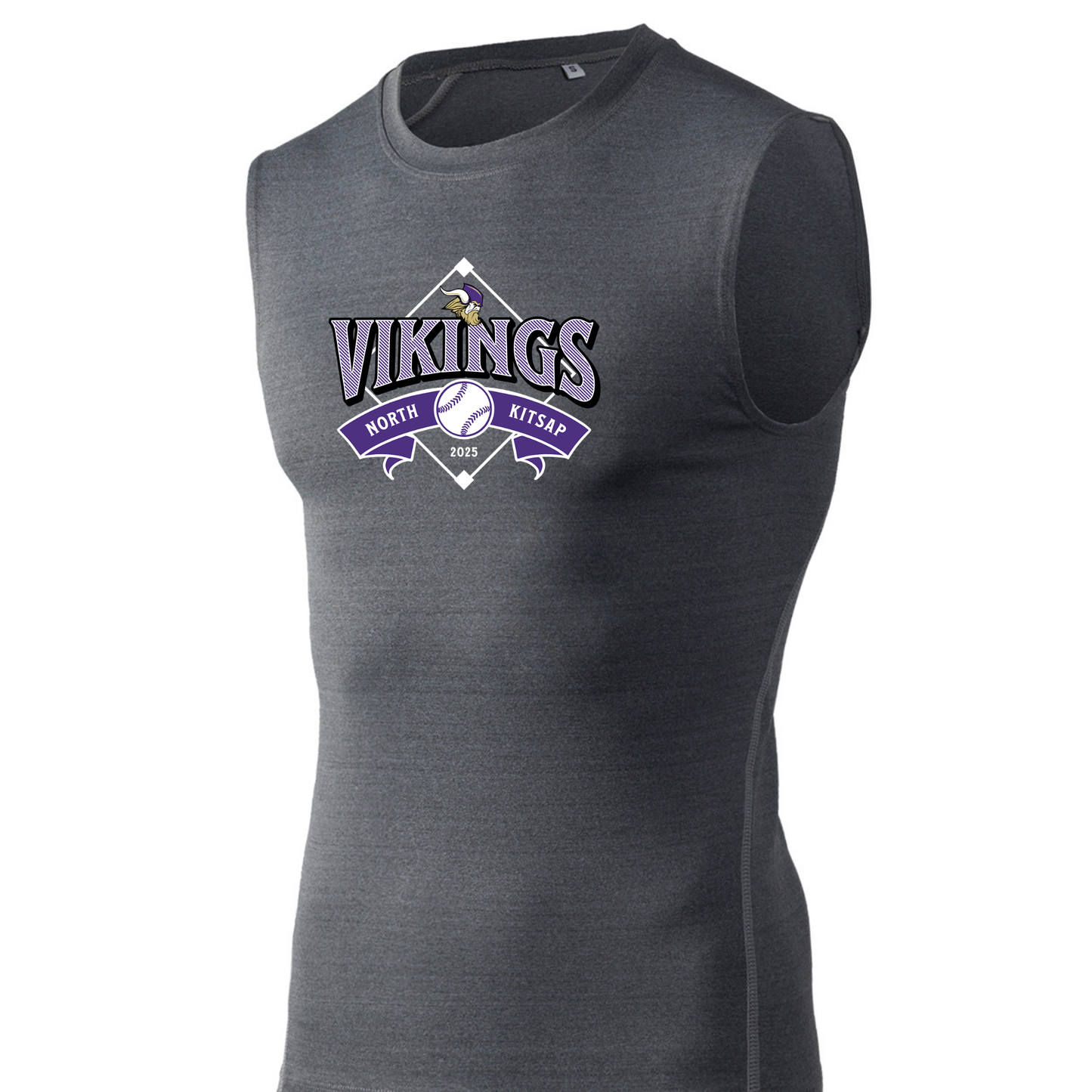 Nk Baseball Compression Sleeveless - Diamond logo