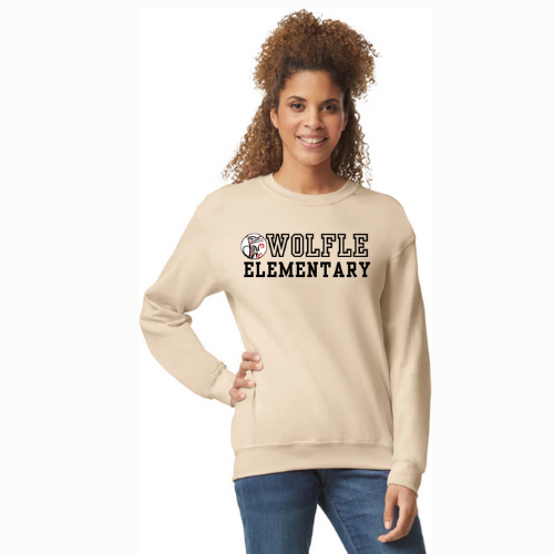 Wolfle Banner Crewneck