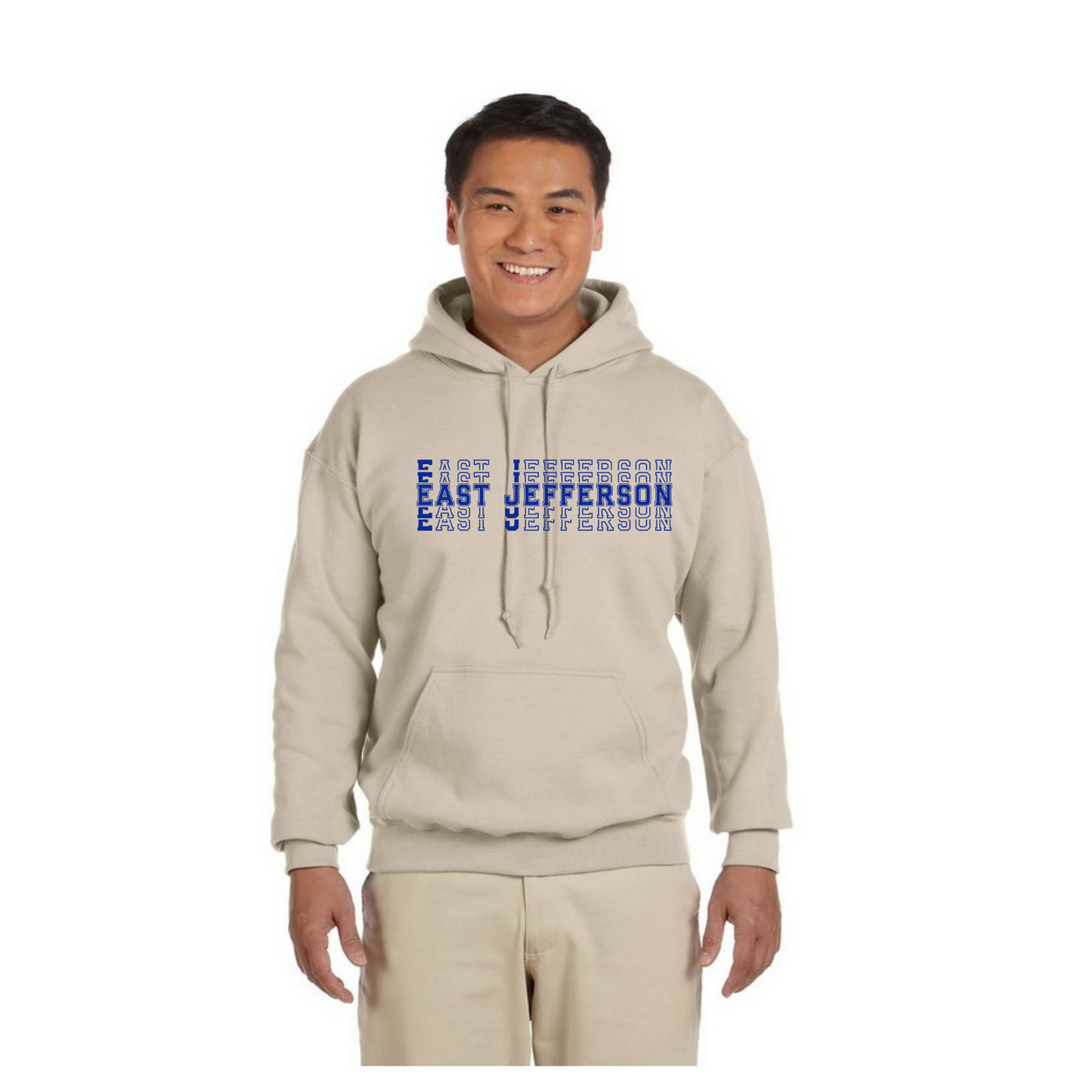 EJLL - Stack Logo - Heavy Cotton Hoodie