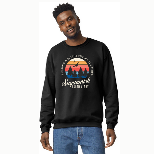 Suquamish crewneck - unisex - Sunrise Logo
