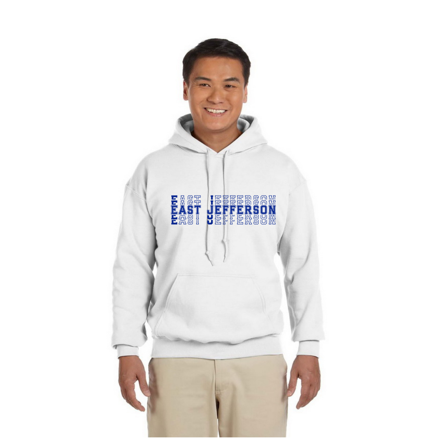 EJLL - Stack Logo - Heavy Cotton Hoodie