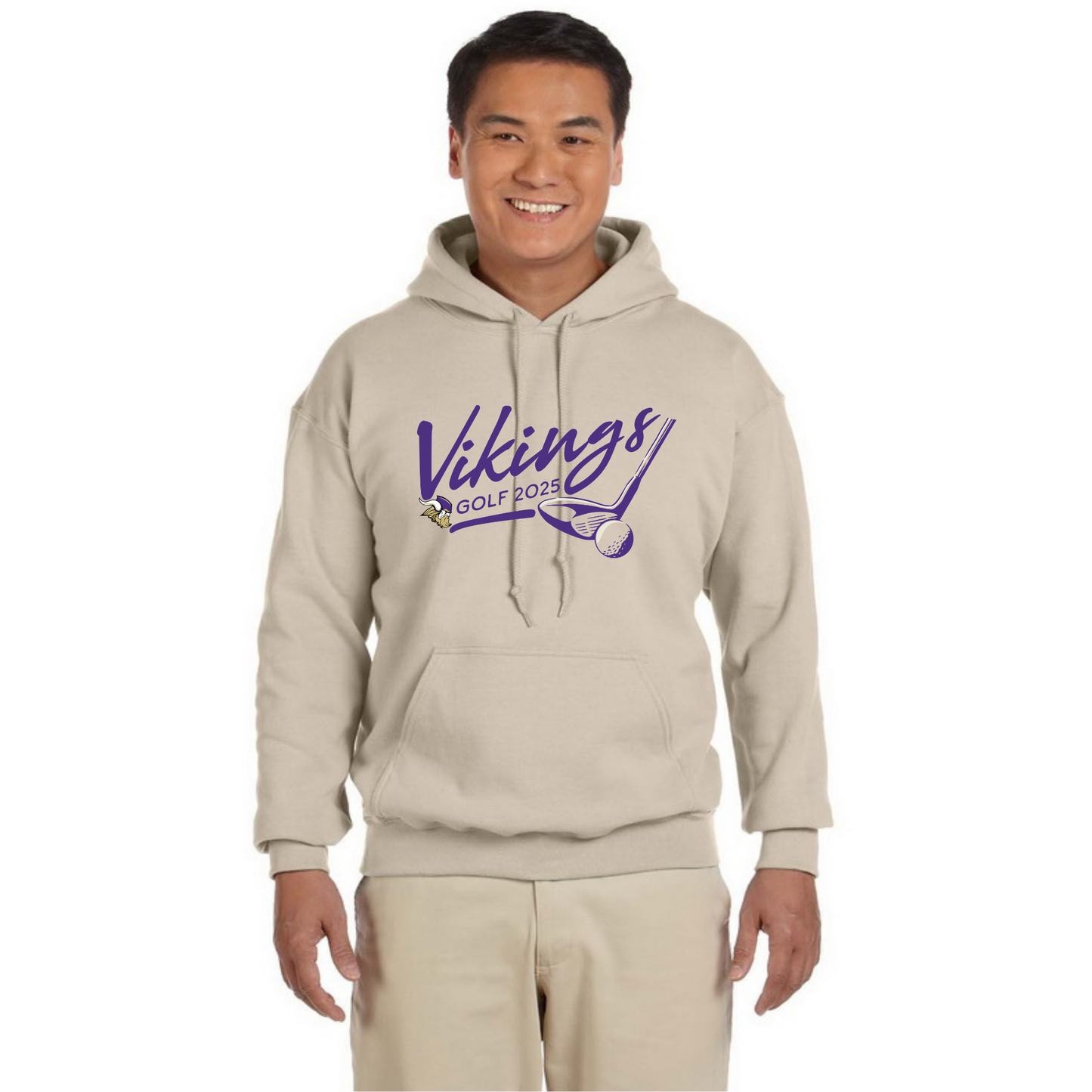 NK Golf Hoodie Vikings Purple