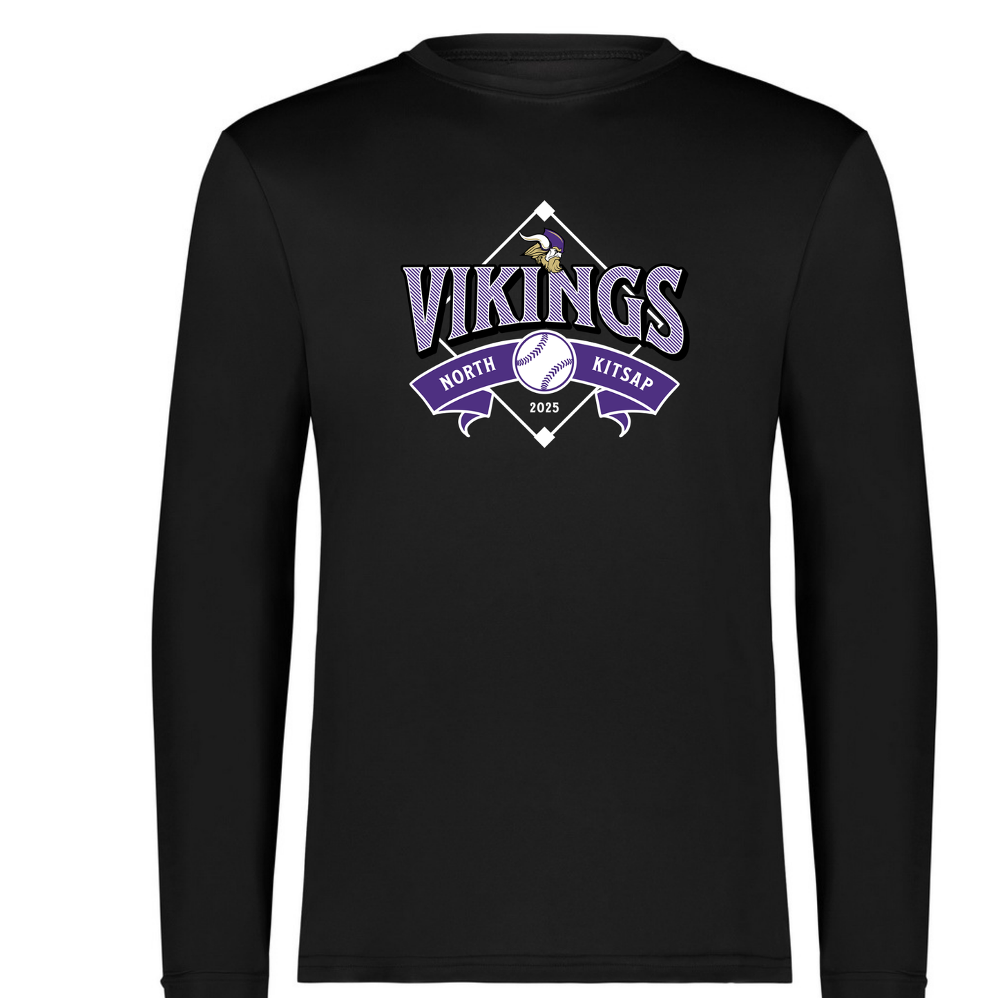 NK Baseball Diamond Logo - performance long sleeve