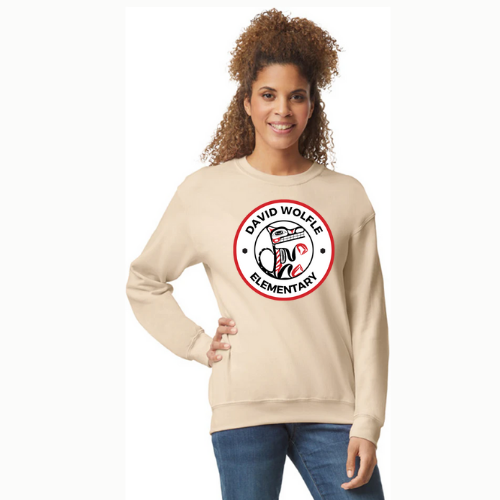 David Wolfle Logo Crewneck