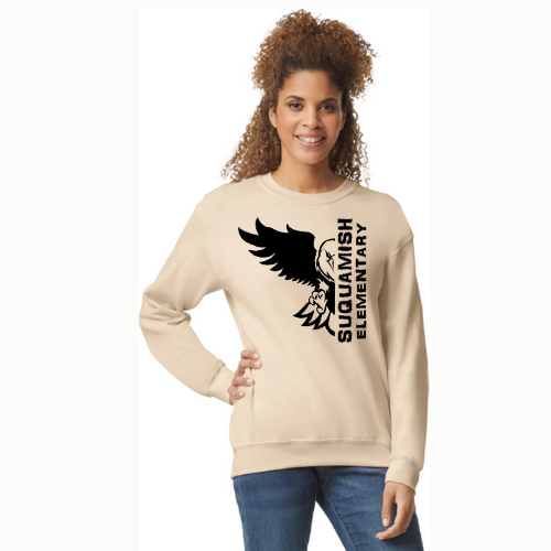 Suquamish crewneck - unisex - Eagle Logo