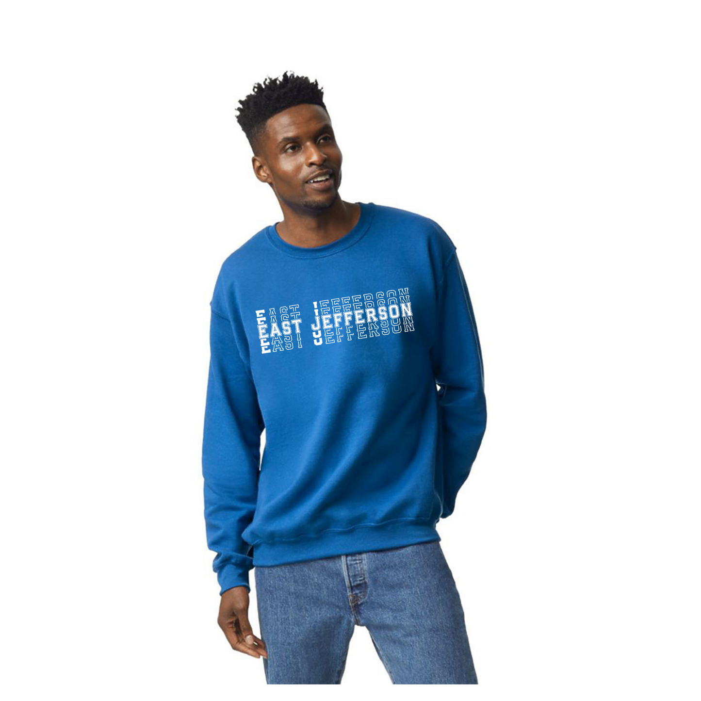 EJLL crewneck - unisex - stack logo