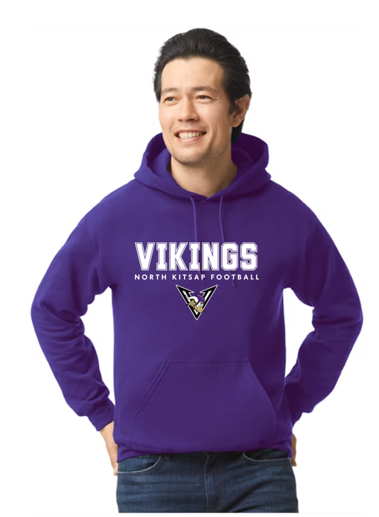Vikings Football Cotton Unisex Hoodie