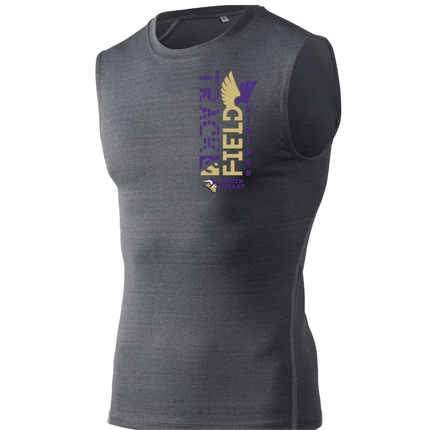 Vikings T&F - Sleeveless Compression Tank
