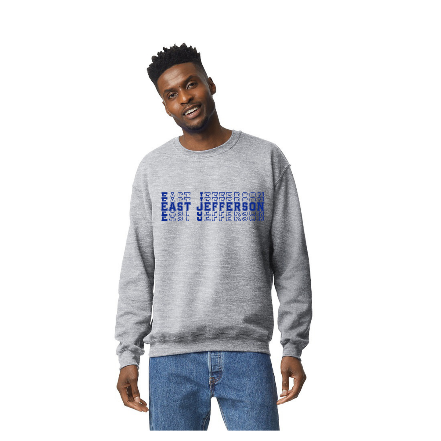 EJLL crewneck - unisex - stack logo