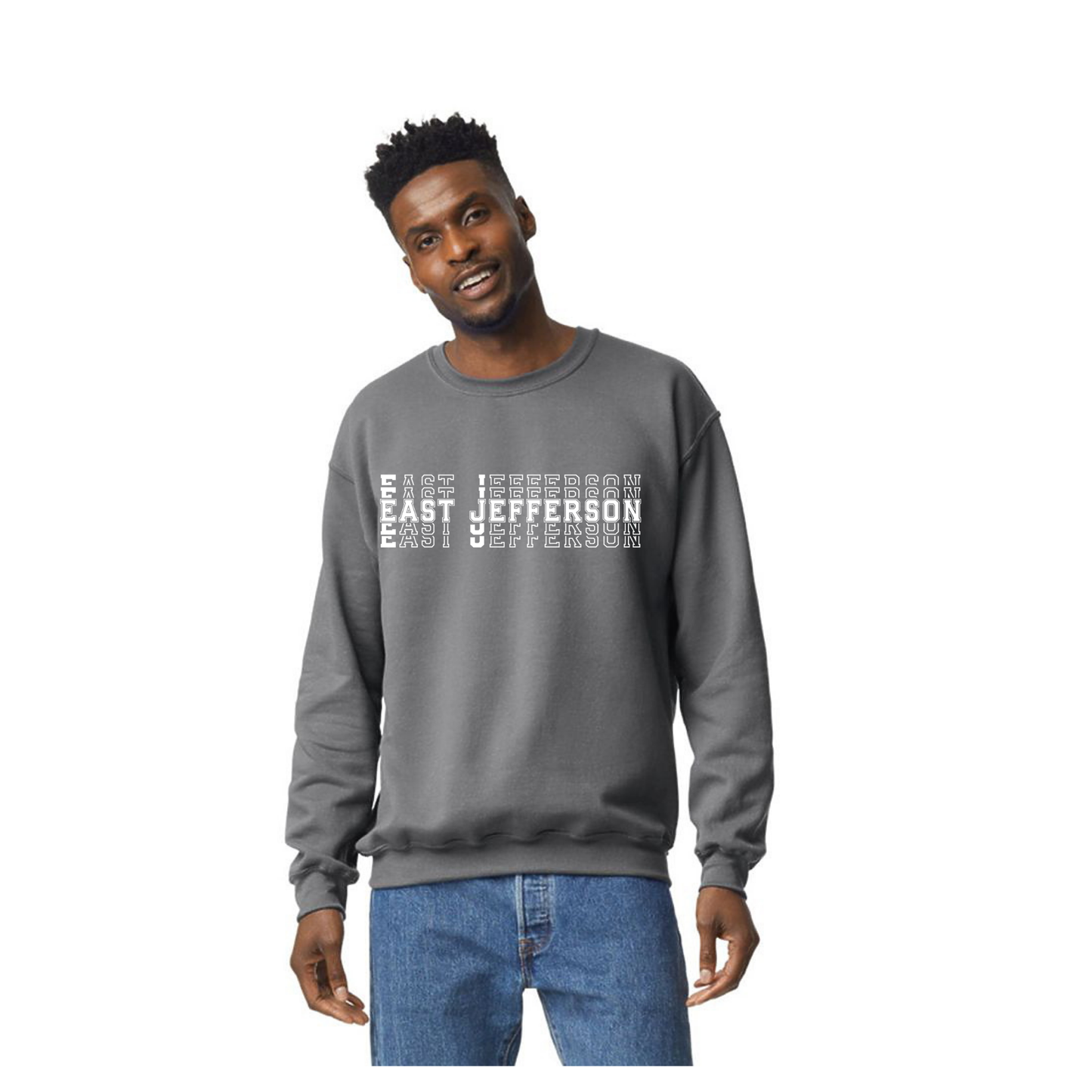 EJLL crewneck - unisex - stack logo