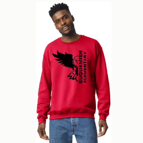 Suquamish crewneck - unisex - Eagle Logo