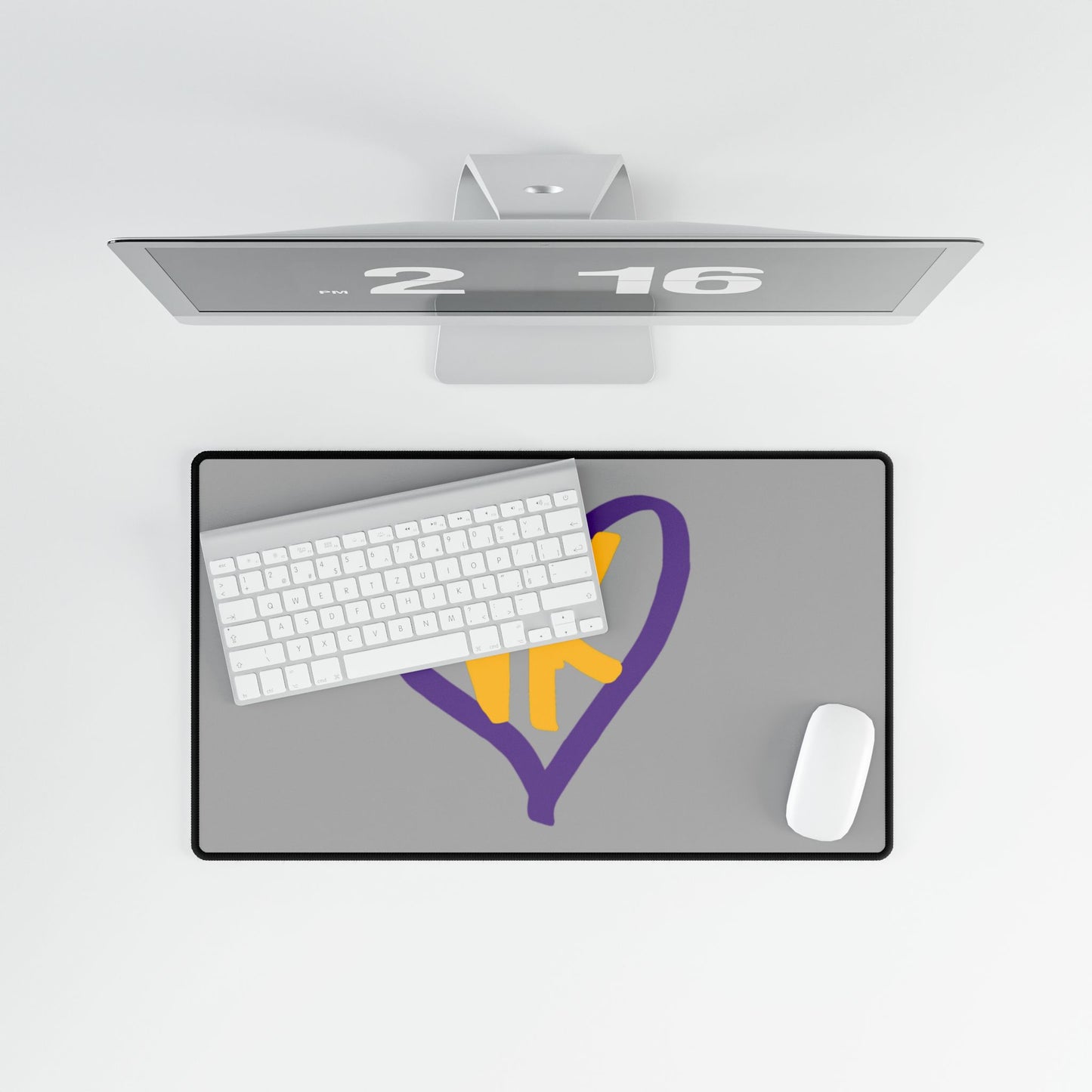 NK Cares Heart Desk Mats