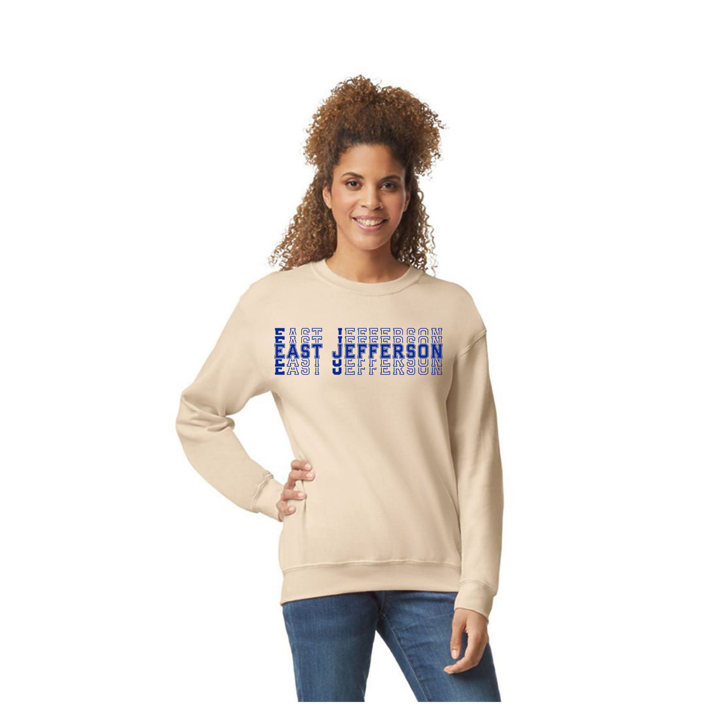 EJLL crewneck - unisex - stack logo