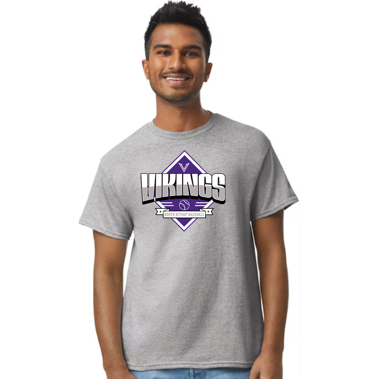 *NEW* NK Vikings Baseball Unisex Tshirt