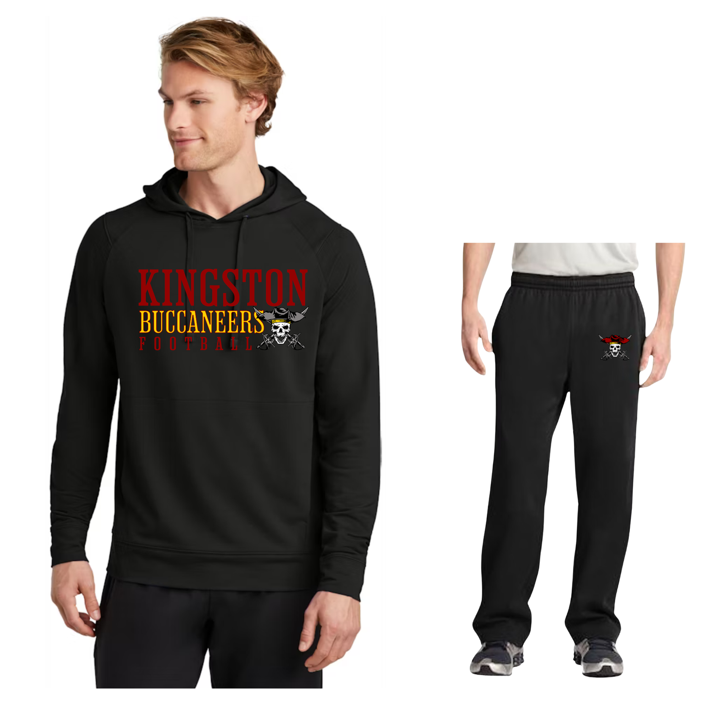 Kingston Bucs Football Travel Warm-up Set- Mens Sport-tek