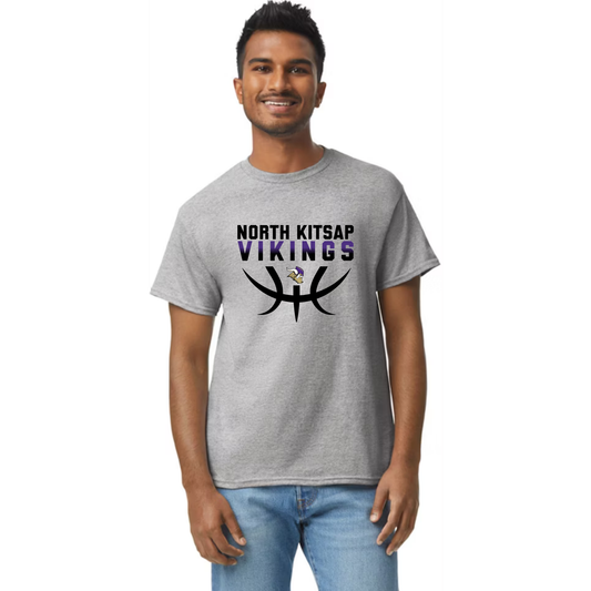 NK Boys Basketball Black Stack T-Shirt