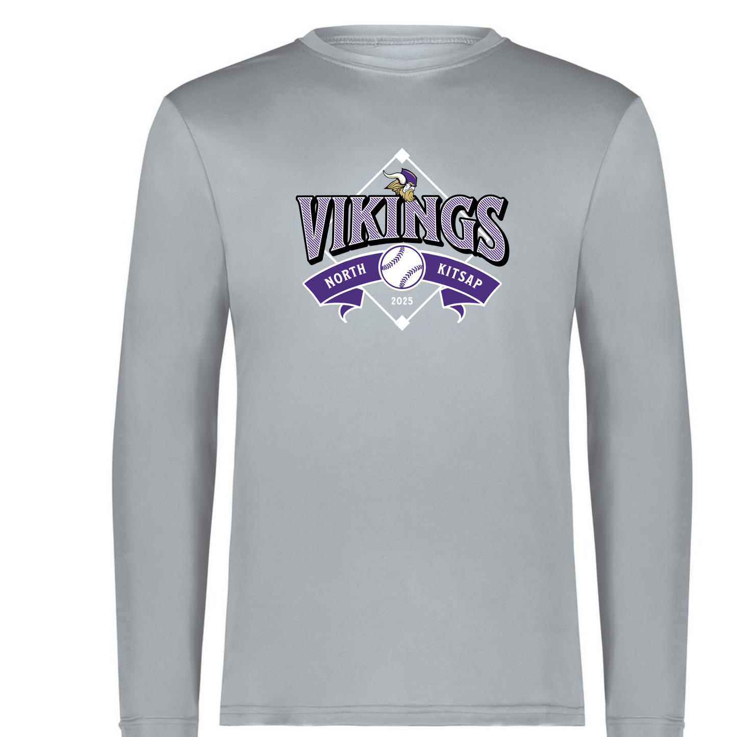 NK Baseball Diamond Logo - performance long sleeve
