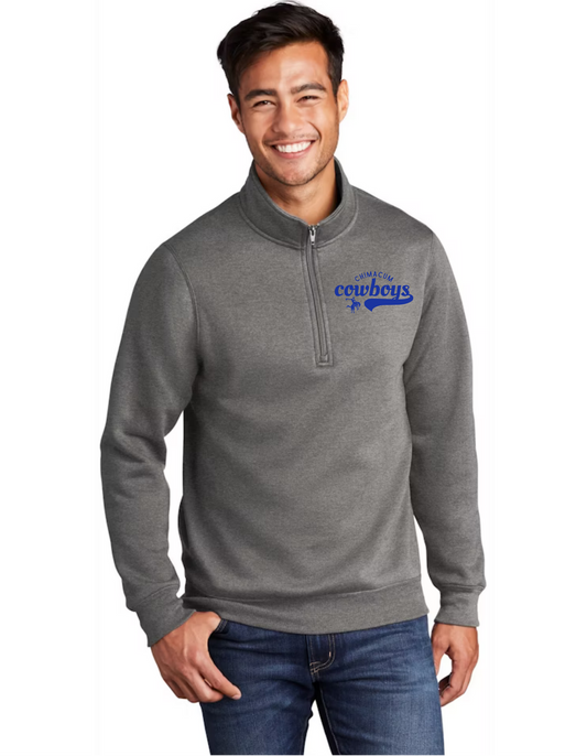 Cowboys Swish 1/4 zip pull over - Unisex