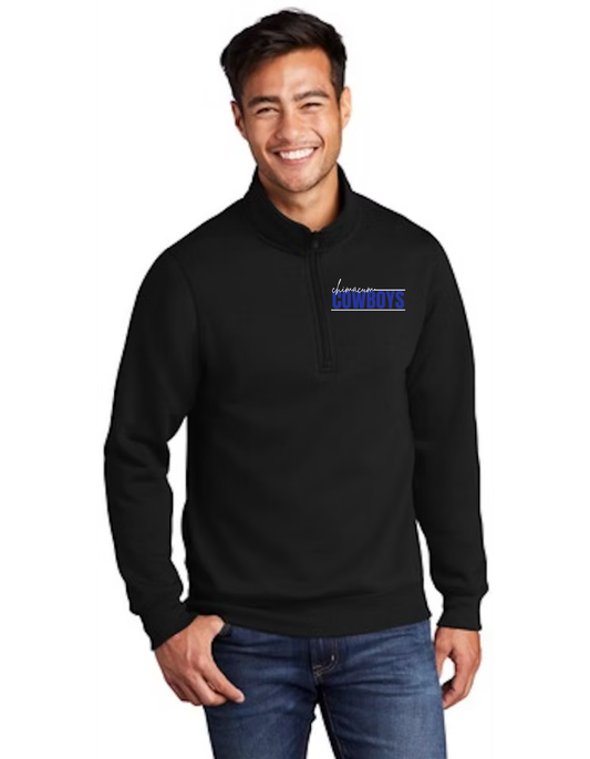 Cowboys 1/4 zip pull over - Unisex