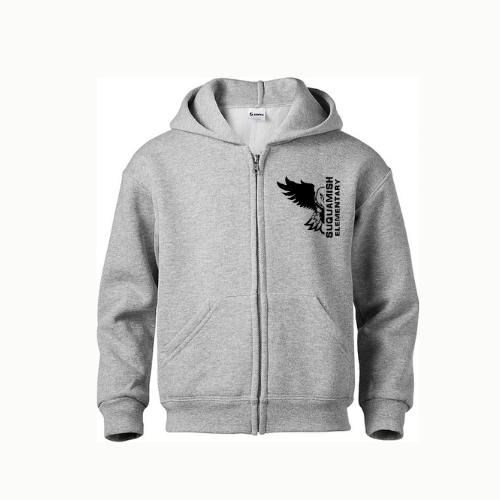 Suquamish Essentials Zip-Up Hoodie Jacket - Youth