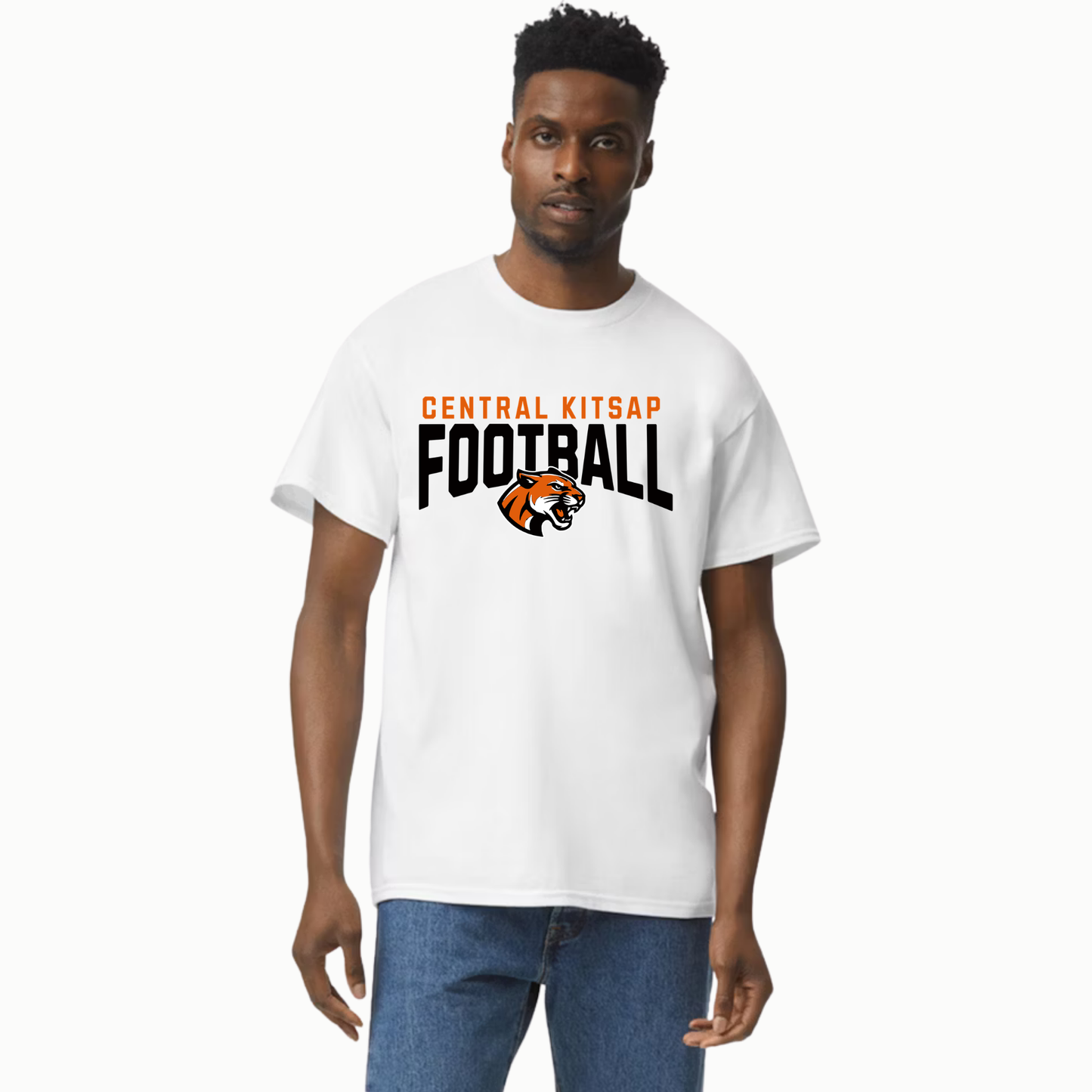 CK Cougars Football - Heavy Cotton Tshirt - Unisex